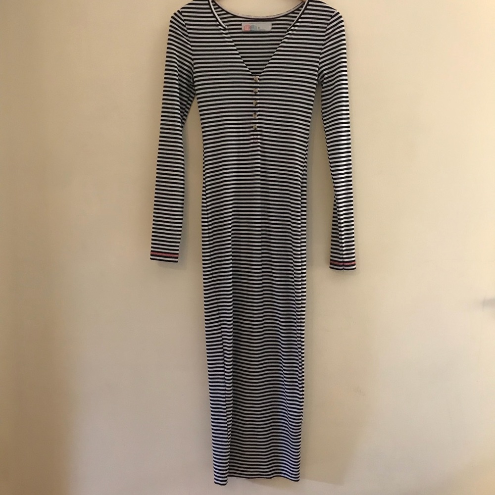 Free people striped beach dress